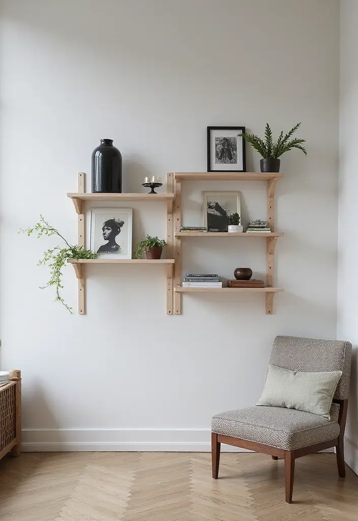 27 Studio Apartment Divider Hacks That Add Privacy in Style 18 27 Studio Apartment Divider Hacks That Add Privacy in Style - 18. Wall-Mounted Room Dividers