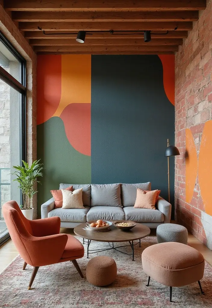 28 Basement Apartment Ideas to Make It Livable and Stylish 19 28 Basement Apartment Ideas to Make It Livable and Stylish - 19. Consider a Feature Wall