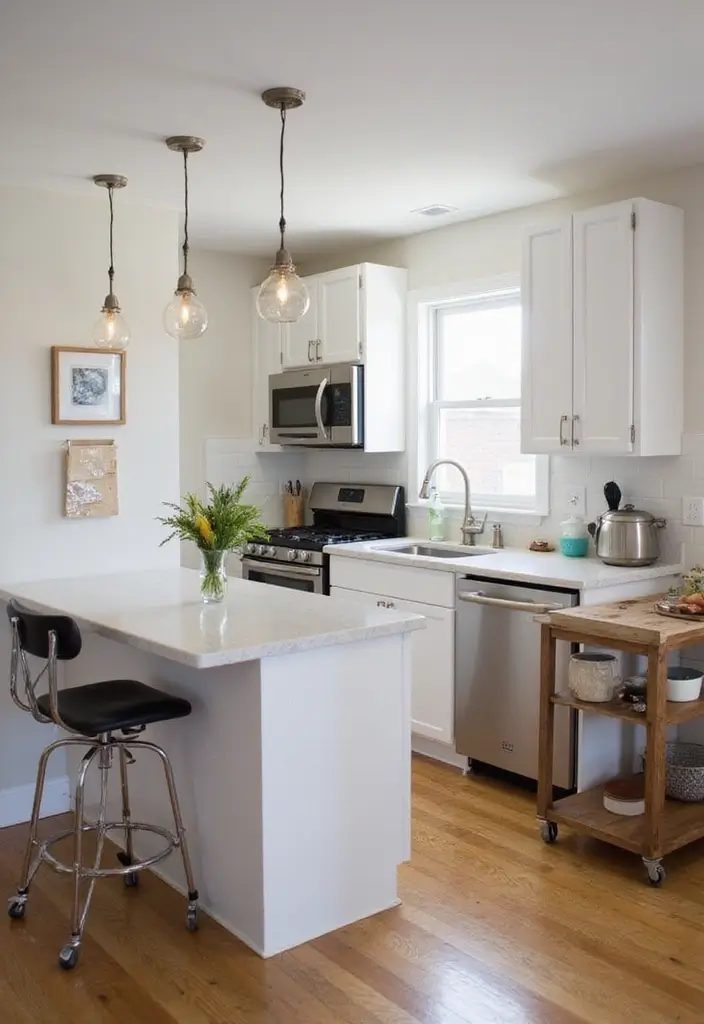 28 Basement Apartment Ideas to Make It Livable and Stylish 21 28 Basement Apartment Ideas to Make It Livable and Stylish - 21. Functional Kitchen Solutions