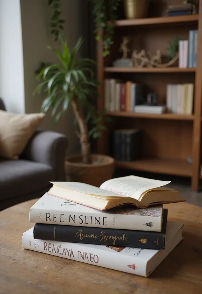 28 Cozy Apartment Decor Tips That Feel Warm and Inviting 10 28 Cozy Apartment Decor Tips That Feel Warm and Inviting - 10. Add Books for a Homey Feel