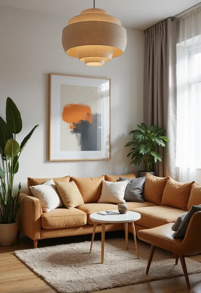 28 Cozy Apartment Decor Tips That Feel Warm and Inviting 11 28 Cozy Apartment Decor Tips That Feel Warm and Inviting - 11. Create a Focal Point