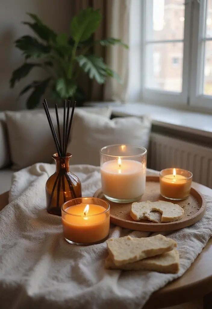 28 Cozy Apartment Decor Tips That Feel Warm and Inviting 17 28 Cozy Apartment Decor Tips That Feel Warm and Inviting - 17. Include Scented Accents