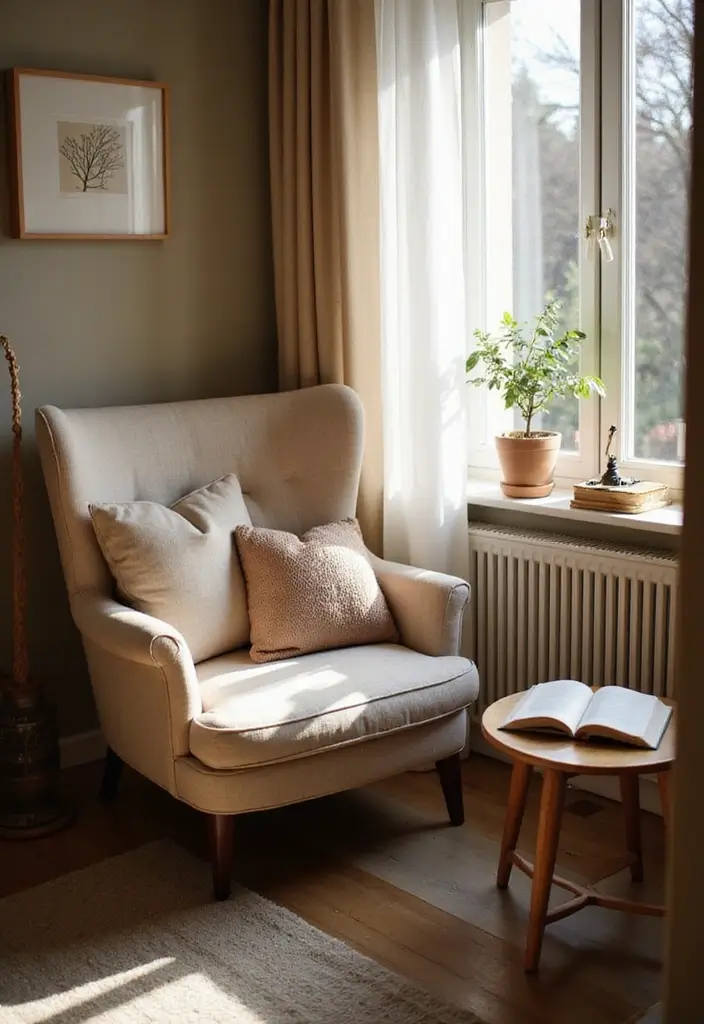 28 Cozy Apartment Decor Tips That Feel Warm and Inviting 18 28 Cozy Apartment Decor Tips That Feel Warm and Inviting - 18. Create Cozy Nooks