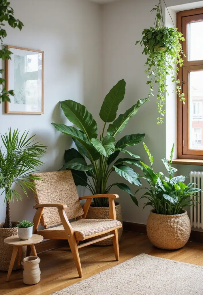 28 Cozy Apartment Decor Tips That Feel Warm and Inviting 3 28 Cozy Apartment Decor Tips That Feel Warm and Inviting - 3. Incorporate Natural Elements