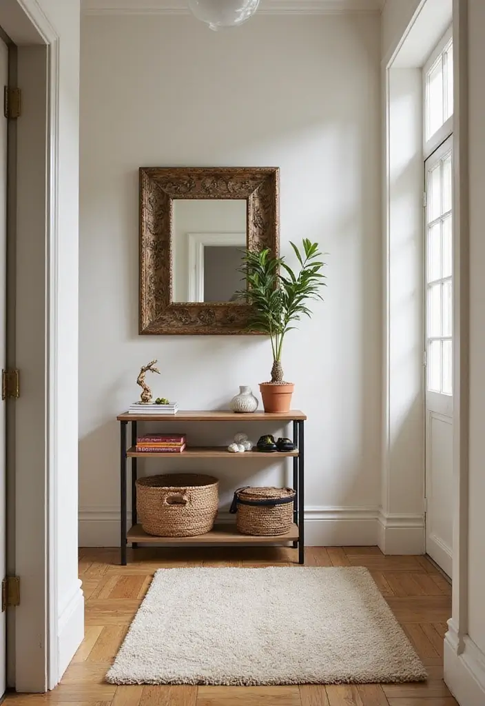 28 Cozy Apartment Decor Tips That Feel Warm and Inviting 5 28 Cozy Apartment Decor Tips That Feel Warm and Inviting - 5. Create a Welcoming Entryway