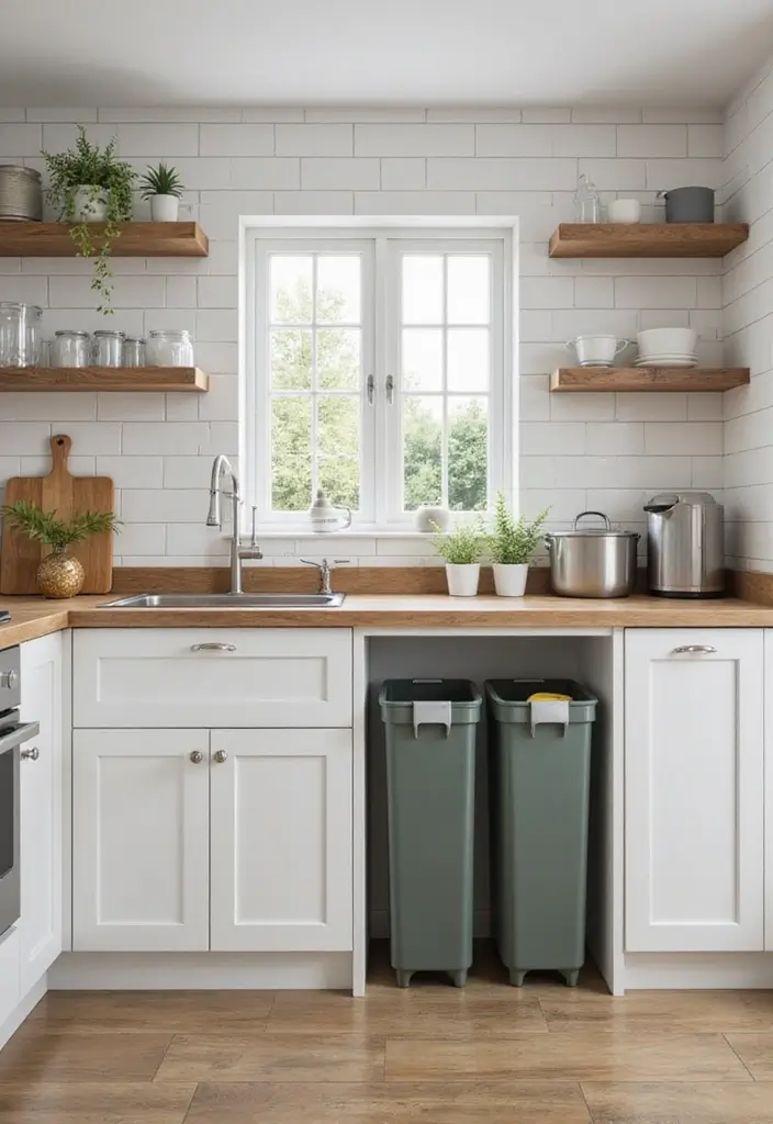 28 First Apartment Checklist Essentials You Can’t Forget 20 28 First Apartment Checklist Essentials You Can’t Forget - 20. Stylish Waste Management