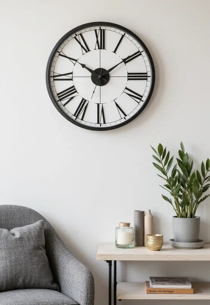 28 First Apartment Checklist Essentials You Can’t Forget 27 28 First Apartment Checklist Essentials You Can’t Forget - 27. Clocks for Function and Style