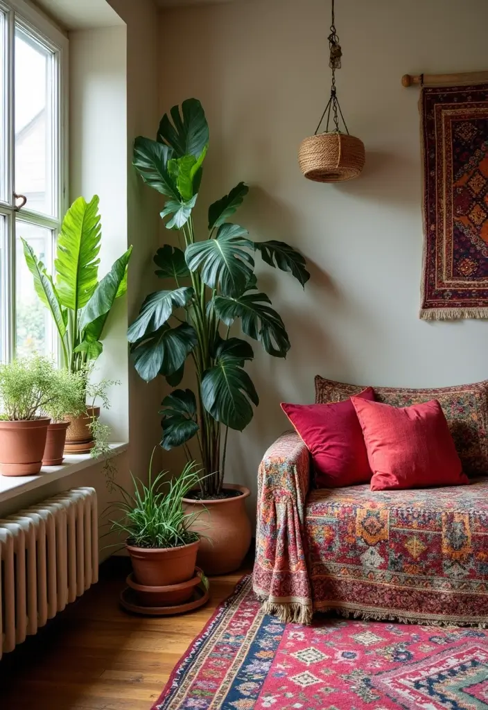 28 Girl Apartment Decor Styles That Are Cozy and Chic 1. Bohemian Bliss