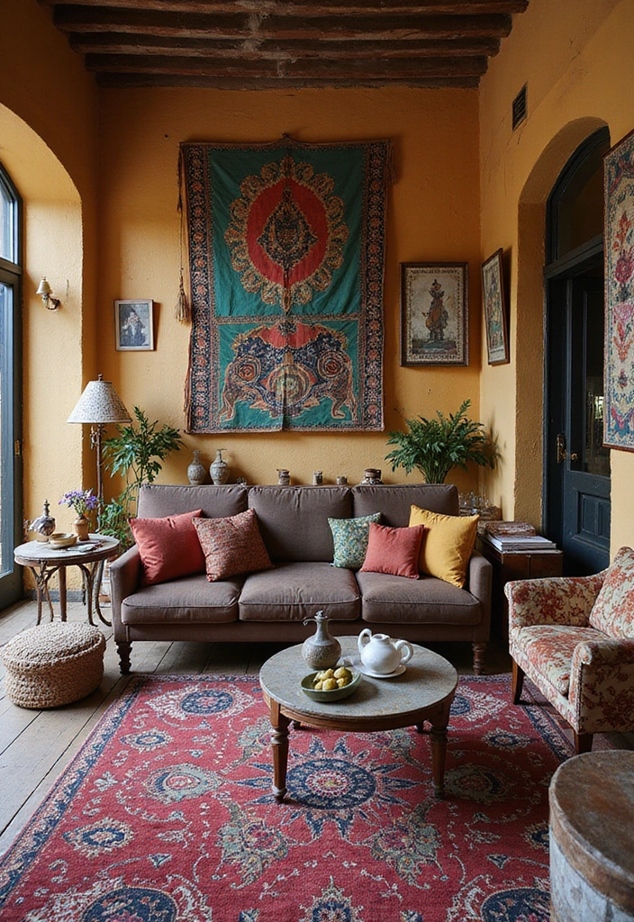 28 Girl Apartment Decor Styles That Are Cozy and Chic 22. Global Influences