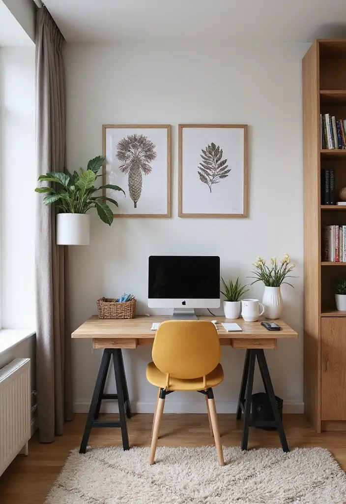 28 Girl Apartment Decor Styles That Are Cozy and Chic 26. Functional Home Office