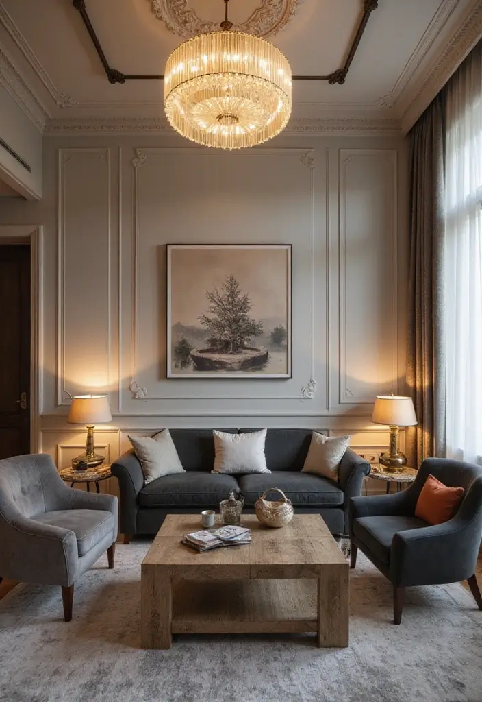 28 Girl Apartment Decor Styles That Are Cozy and Chic 27. Statement Lighting