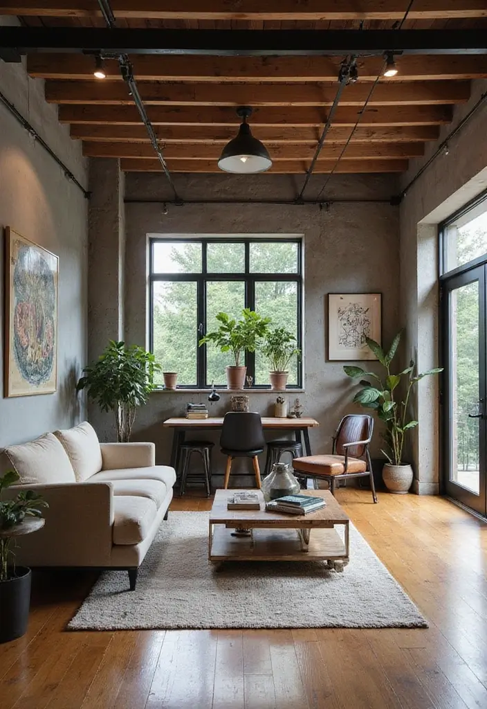 28 Girl Apartment Decor Styles That Are Cozy and Chic 3. Chic Industrial