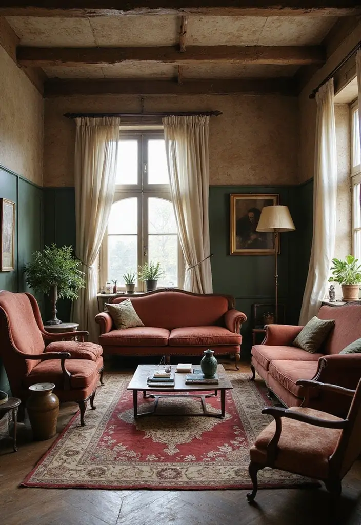 28 Girl Apartment Decor Styles That Are Cozy and Chic 5. Vintage Charm