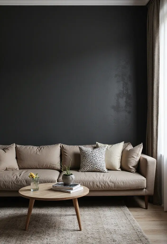 28 Men’s Apartment Decor Ideas for a Sleek Masculine Look 14 28 Mens Apartment Decor Ideas for a Sleek Masculine Look 14. Bold Accent Walls