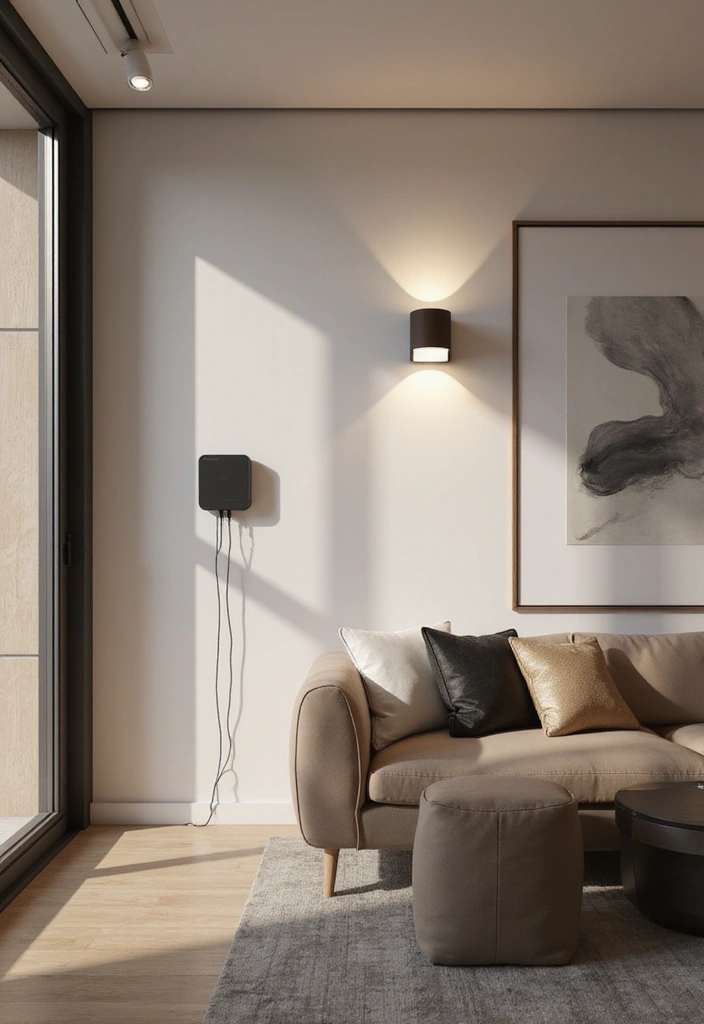 28 Men’s Apartment Decor Ideas for a Sleek Masculine Look 17 28 Mens Apartment Decor Ideas for a Sleek Masculine Look 17. Smart Tech Integration