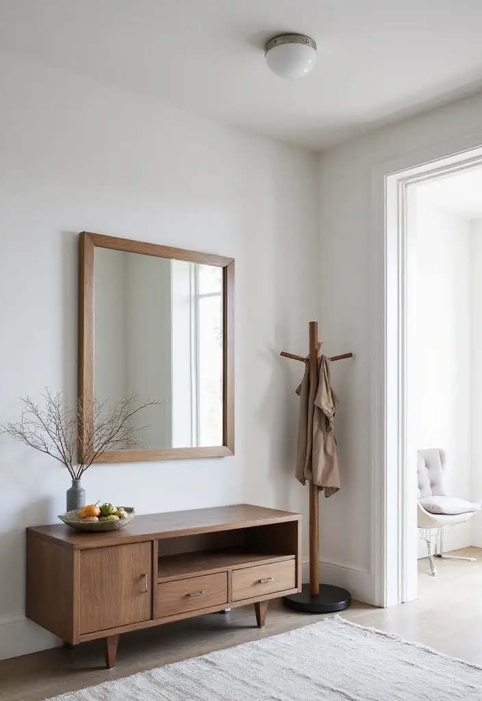 28 Men’s Apartment Decor Ideas for a Sleek Masculine Look 18 28 Mens Apartment Decor Ideas for a Sleek Masculine Look 18. Thoughtful Entryway Design