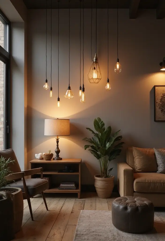 28 Men’s Apartment Decor Ideas for a Sleek Masculine Look 2 28 Mens Apartment Decor Ideas for a Sleek Masculine Look 2. Industrial Lighting Fixtures