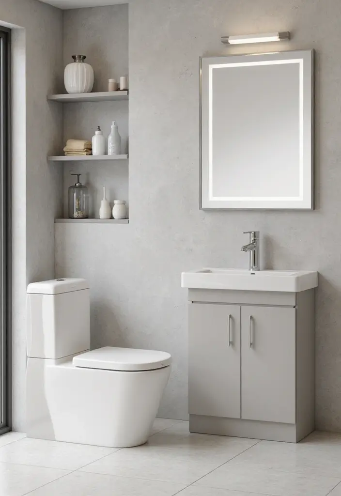 28 Men’s Apartment Decor Ideas for a Sleek Masculine Look 25 28 Mens Apartment Decor Ideas for a Sleek Masculine Look 25. Stylish Bathroom Accessories