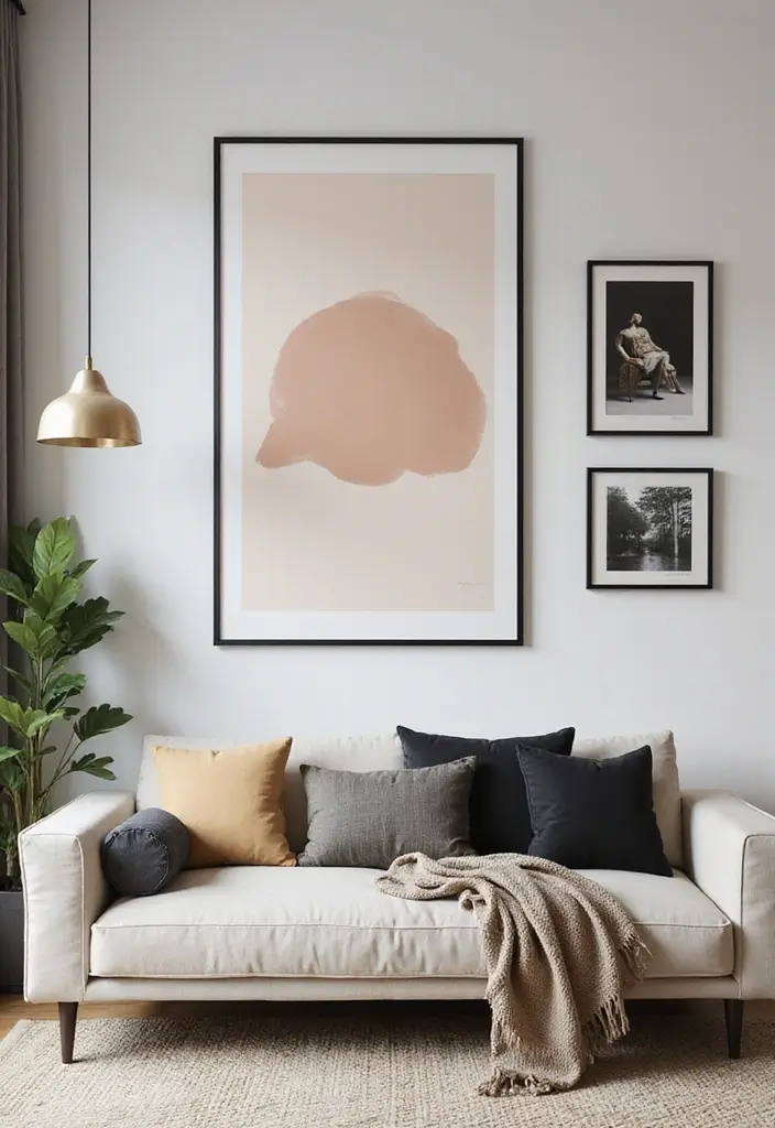 28 Men’s Apartment Decor Ideas for a Sleek Masculine Look 4 28 Mens Apartment Decor Ideas for a Sleek Masculine Look 4. Statement Art Pieces