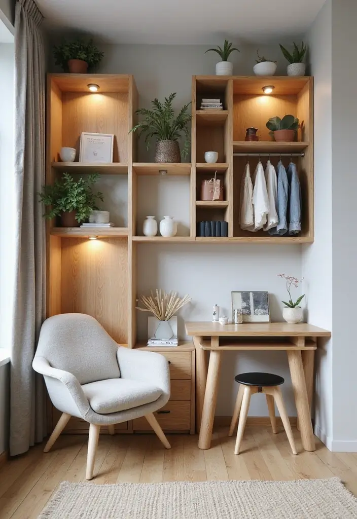 28 Small Cozy Apartment Designs That Feel Warm and Inviting 19 28 Small Cozy Apartment Designs That Feel Warm and Inviting - 19. Creative Use of Space