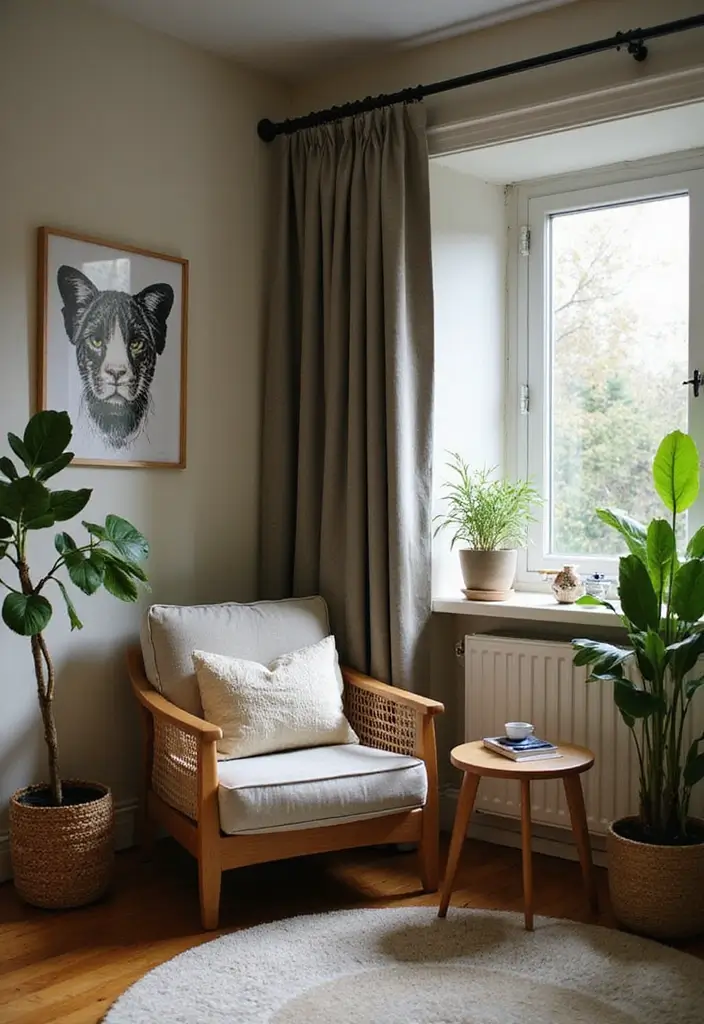 28 Small Cozy Apartment Designs That Feel Warm and Inviting 9 28 Small Cozy Apartment Designs That Feel Warm and Inviting - 9. Cozy Nooks
