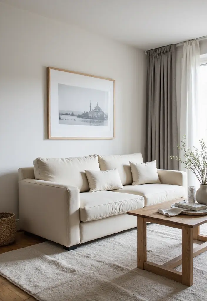 28 Small Living Space Ideas for a Sleek Clutter-Free Home 1 28 Small Living Space Ideas for a Sleek Clutter-Free Home - 1. Embrace Multi-Functional Furniture