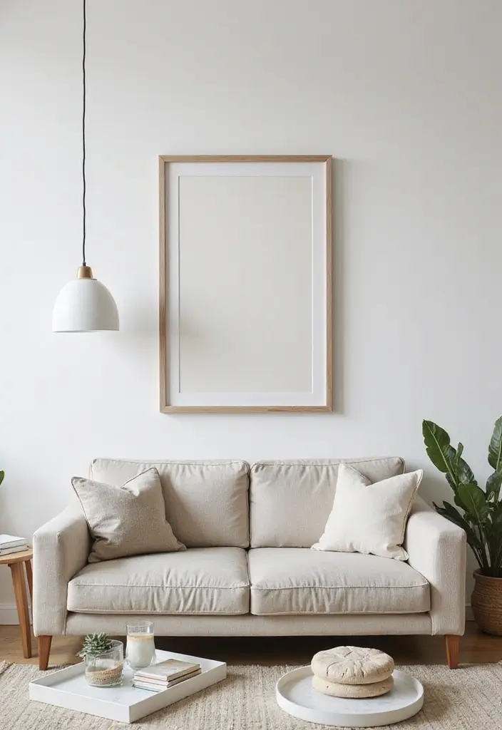 28 Small Living Space Ideas for a Sleek Clutter-Free Home 26 28 Small Living Space Ideas for a Sleek Clutter-Free Home - 26. Keep Surfaces Clear