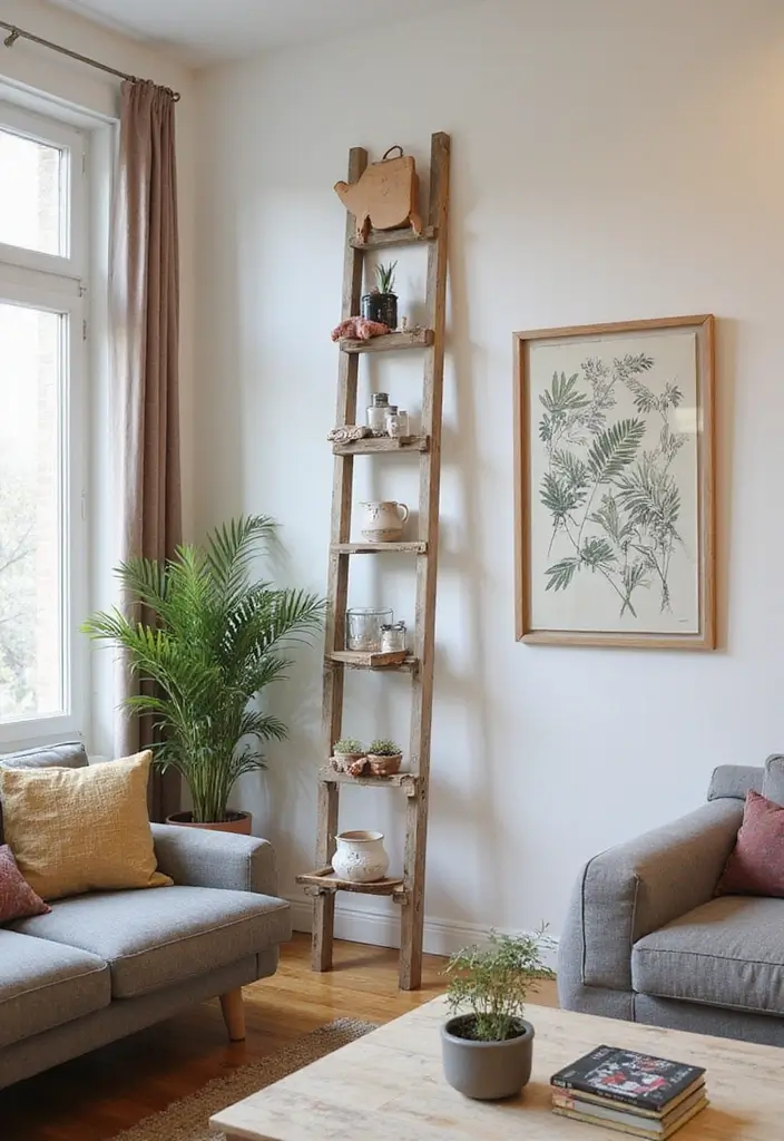 28 Small Living Space Ideas for a Sleek Clutter-Free Home 28 28 Small Living Space Ideas for a Sleek Clutter-Free Home - 28. Think Outside the Box with Decor