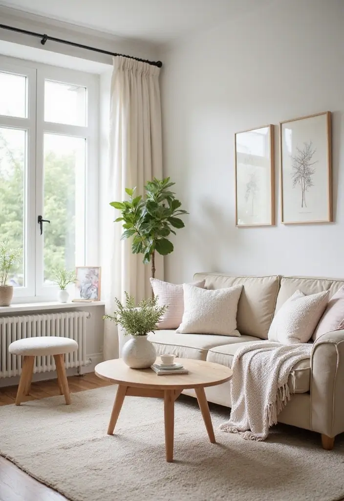 28 Small Living Space Ideas for a Sleek Clutter-Free Home 3 28 Small Living Space Ideas for a Sleek Clutter-Free Home - 3. Choose Light Colors