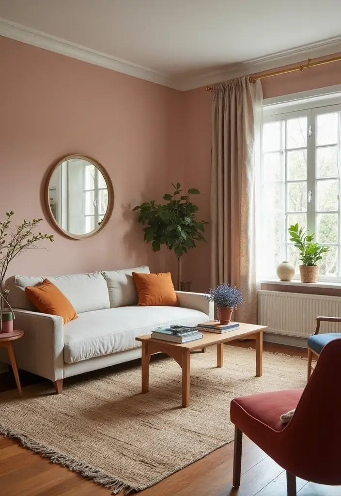 28 Small Living Space Ideas for a Sleek Clutter-Free Home 8 28 Small Living Space Ideas for a Sleek Clutter-Free Home - 8. Implement a Color Scheme