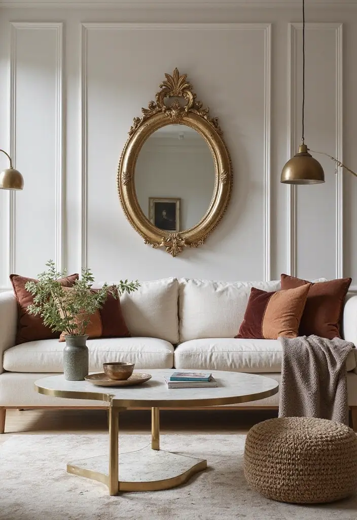 29 Aesthetic Apartment Decor Trends Taking Over Pinterest 18 29 Aesthetic Apartment Decor Trends Taking Over Pinterest - 18. Elegant Mirrors