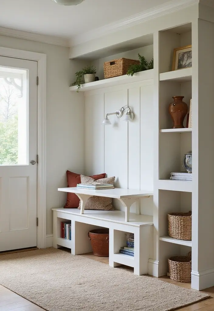 29 Apartment Entryway Ideas That Wow Guests Instantly 21 29 Apartment Entryway Ideas That Wow Guests Instantly - 21. Multi-functional Spaces