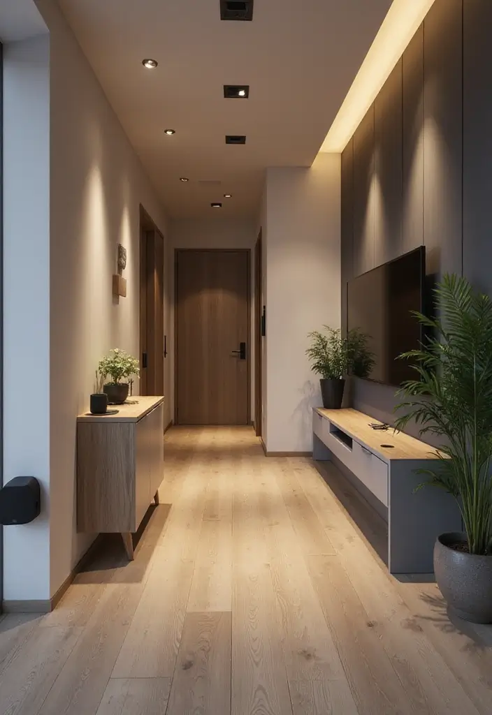 29 Bachelor Apartment Ideas for a Sleek Modern Lifestyle 10 29 Bachelor Apartment Ideas for a Sleek Modern Lifestyle - 10. Tech Integration