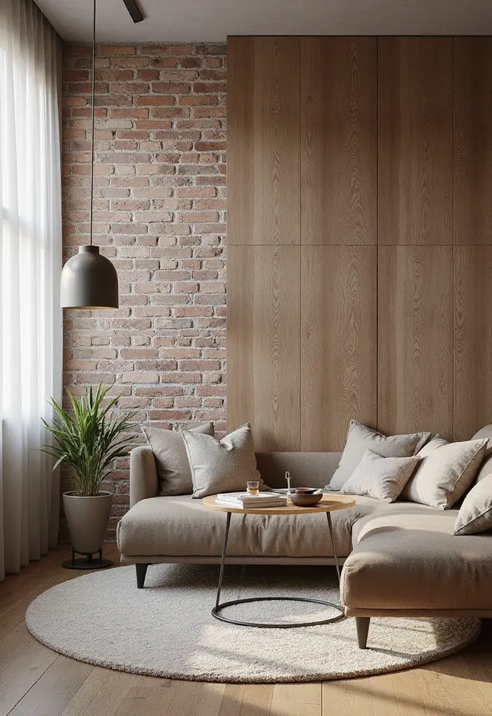 29 Bachelor Apartment Ideas for a Sleek Modern Lifestyle 14 29 Bachelor Apartment Ideas for a Sleek Modern Lifestyle - 14. Textured Walls