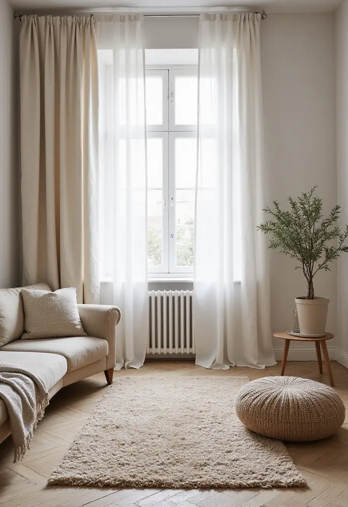 29 Bachelor Apartment Ideas for a Sleek Modern Lifestyle 20 29 Bachelor Apartment Ideas for a Sleek Modern Lifestyle - 20. Neutral Textiles