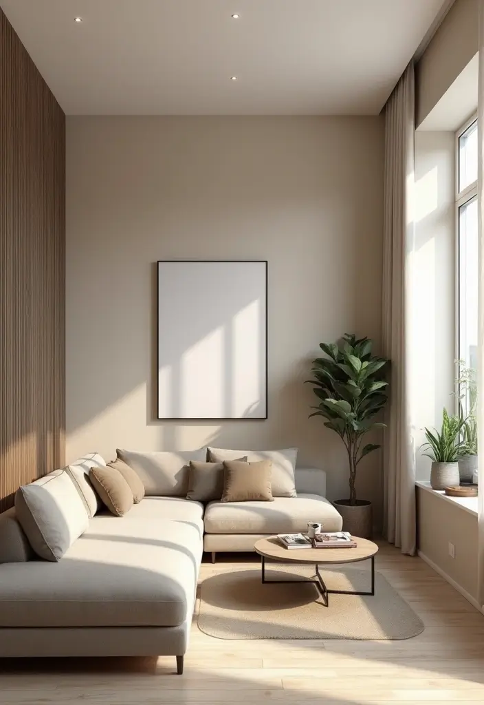 29 Bachelor Apartment Ideas for a Sleek Modern Lifestyle 3 29 Bachelor Apartment Ideas for a Sleek Modern Lifestyle - 3. Minimalist Color Palette