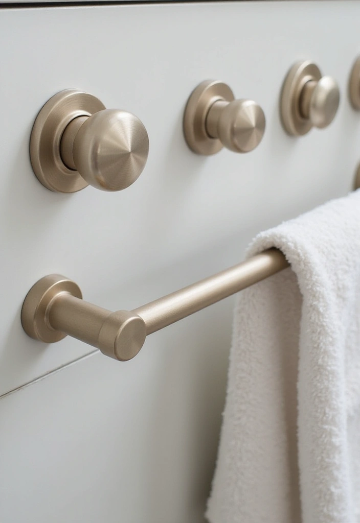 29 Bathroom Decor Ideas Apartment Renters Will Love - 5. Upgrade Hardware