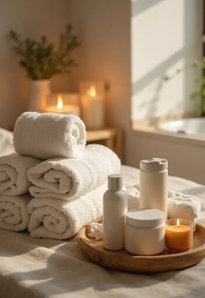 29 Bathroom Decor Ideas Apartment Renters Will Love - 7. Create a Spa-Like Atmosphere