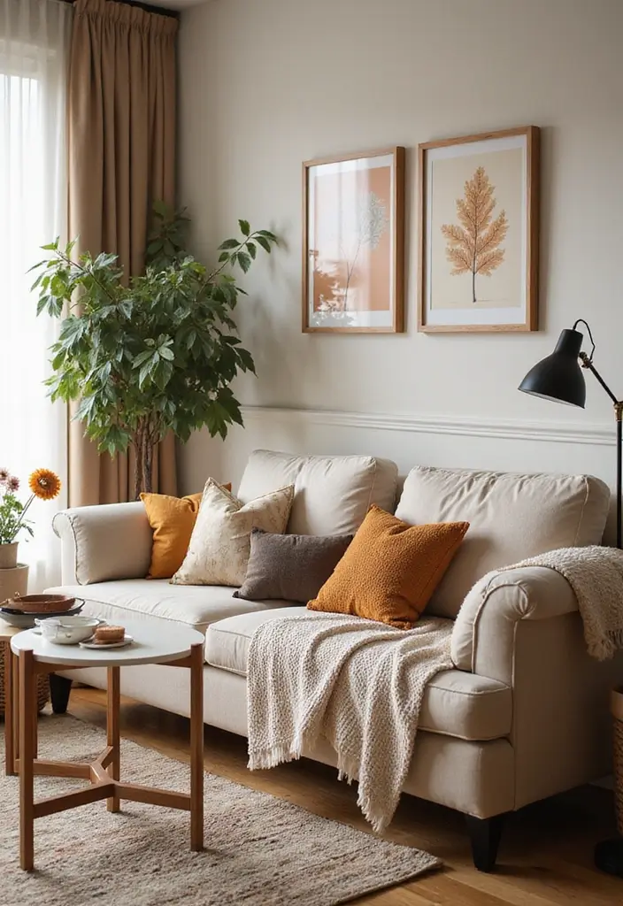 29 Girly Apartment Decor Ideas for a Pretty Feminine Look 29. Seasonal Decor Changes for Fresh Vibes