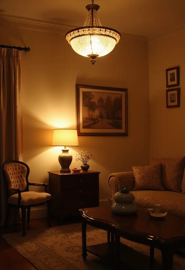 29 Girly Apartment Decor Ideas for a Pretty Feminine Look 7. Elegant Lighting Fixtures for Soft Ambiance