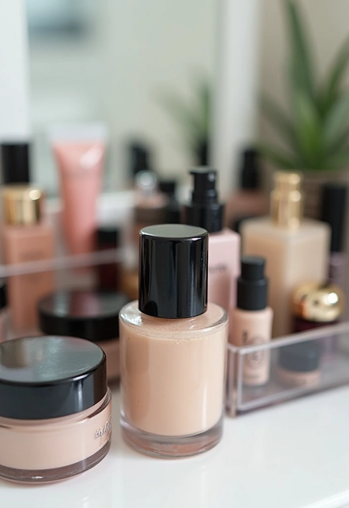 29 Small Space Makeup Vanity Hacks for Tiny Apartments 20 29 Small Space Makeup Vanity Hacks for Tiny Apartments - 20. Sealed Containers for Hygiene