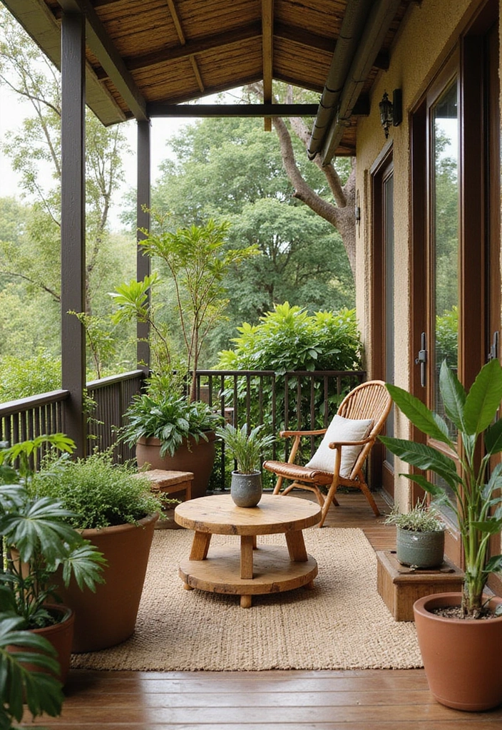 30+ Apartment Balcony Decorating Ideas for Outdoor Charm 28 30+ Apartment Balcony Decorating Ideas for Outdoor Charm - 28. Eco-Friendly Decor