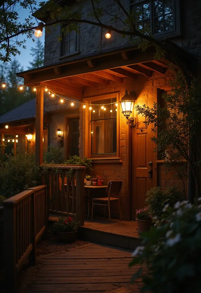 30+ Apartment Balcony Decorating Ideas for Outdoor Charm 5 30+ Apartment Balcony Decorating Ideas for Outdoor Charm - 5. Statement Lighting