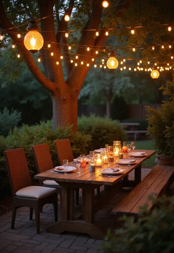30 Apartment Patio Ideas to Create a Relaxing Outdoor Escape 4 30 Apartment Patio Ideas to Create a Relaxing Outdoor Escape - 4. Ambient Lighting for Evening Relaxation