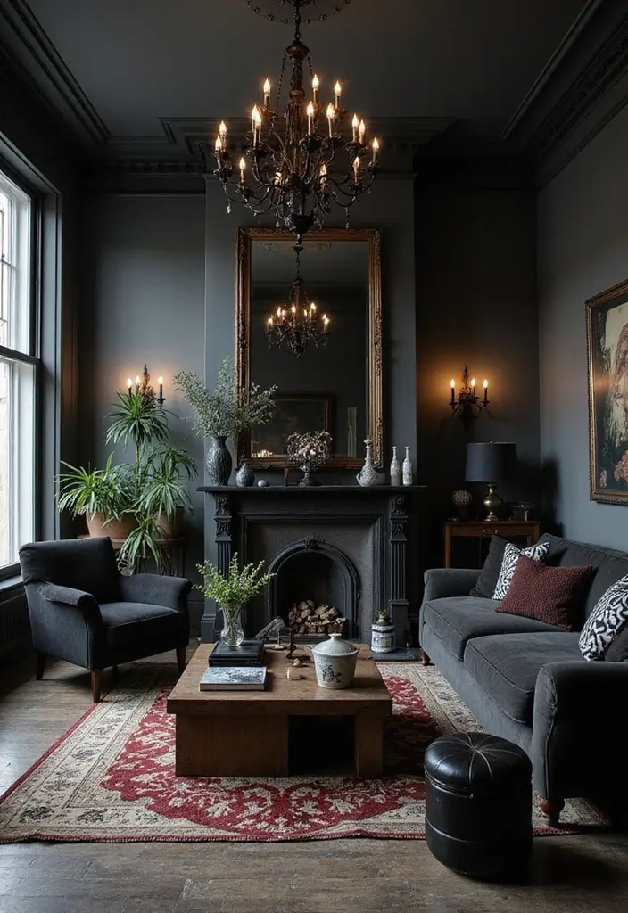 30 Gothic Apartment Decor Inspirations That Feel Dark & Chic 31 30 Gothic Apartment Decor Inspirations That Feel Dark & Chic - Conclusion