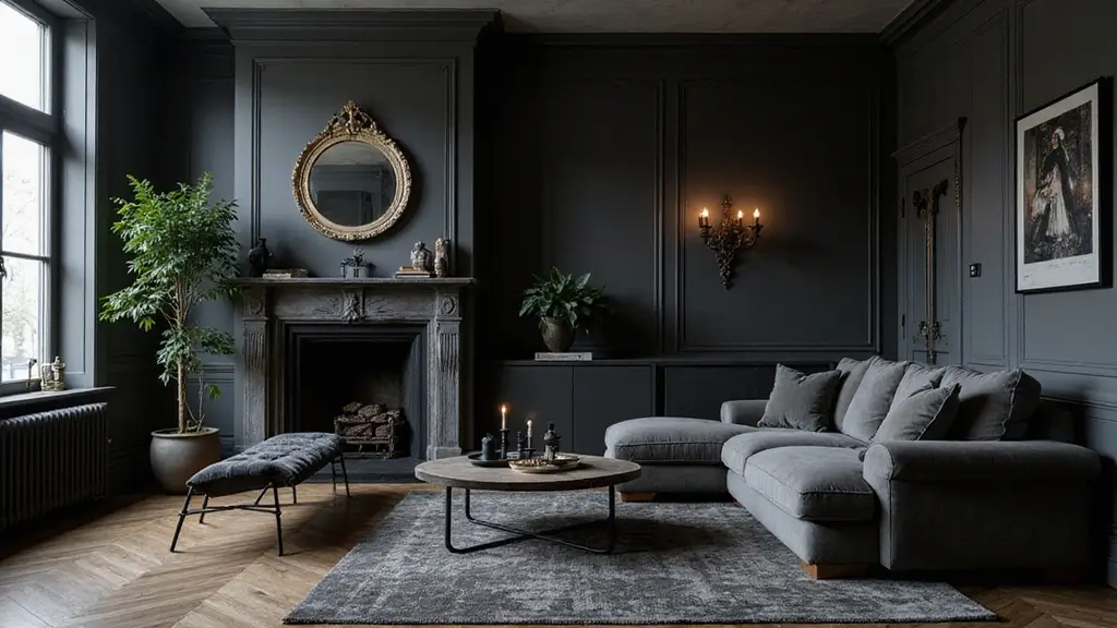 30 Gothic Apartment Decor Inspirations That Feel Dark & Chic