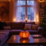 30 Halloween Apartment Decor Ideas That Are Scary-Cute