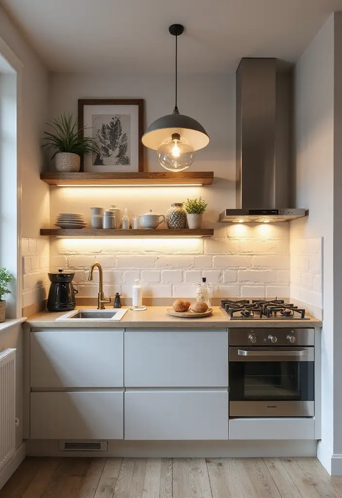 30 Kitchen Design Small Space Ideas That Blend Style and Function 17 30 Kitchen Design Small Space Ideas That Blend Style and Function - 17. Floating Cabinets