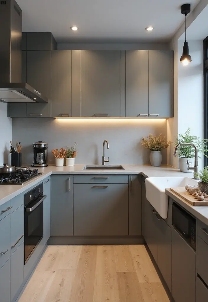 30 Kitchen Design Small Space Ideas That Blend Style and Function 21 30 Kitchen Design Small Space Ideas That Blend Style and Function - 21. Smart Tech Integration