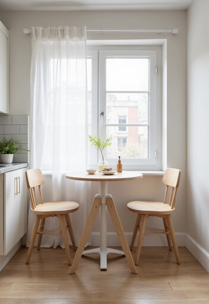 30 Kitchen Design Small Space Ideas That Blend Style and Function 24 30 Kitchen Design Small Space Ideas That Blend Style and Function - 24. Minimalist Dining Nooks